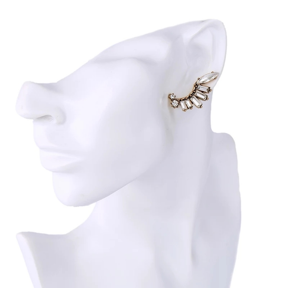 Melanie wing earrings - Picture 2 of 4